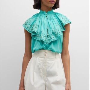 COPY - Ramy brook abbe blouse in malac
